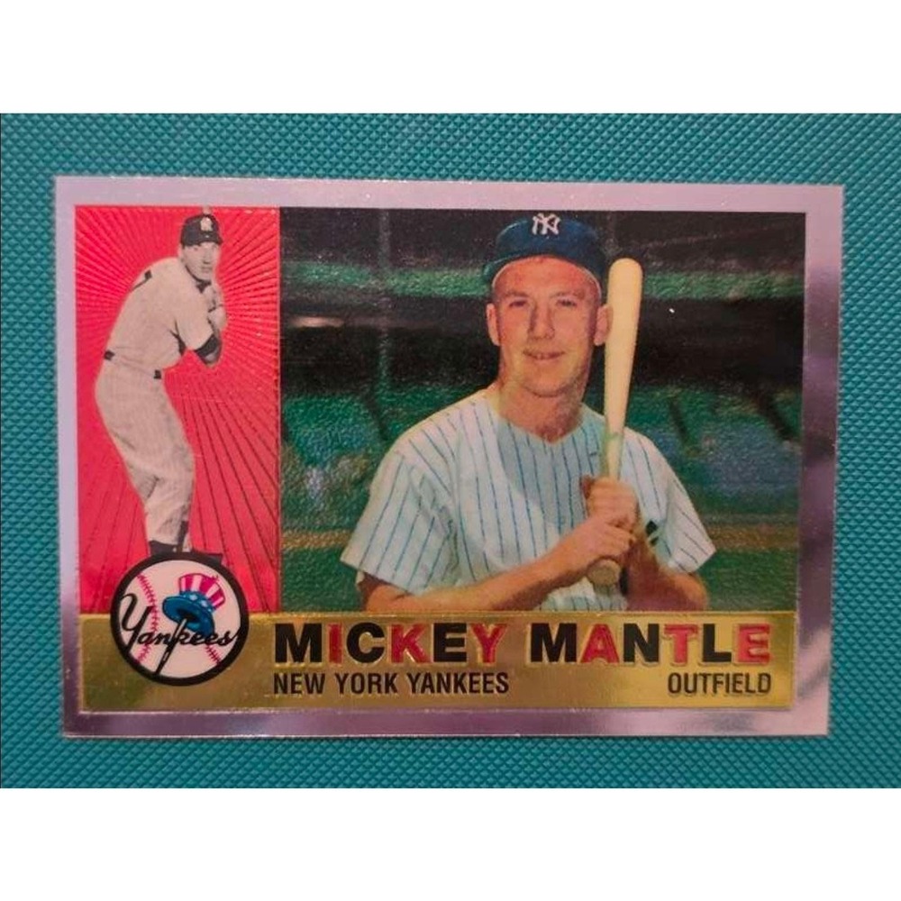 Topps Mickey Mantle Trading‎ Card Standard Multi Excellent 1996 Topps #350